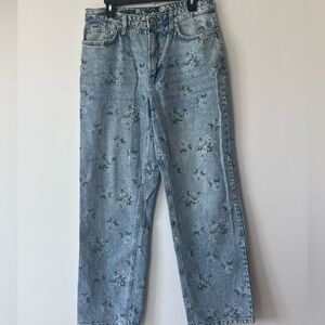 Wild Fable Floral Jeans 90’s Relaxed Straight